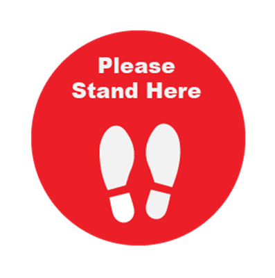 Please Stand Here - Round