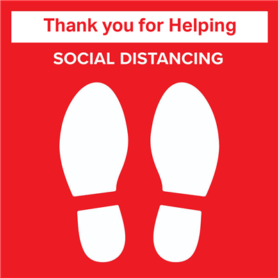 Thank You for Helping - Social Distancing